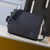 5Colors 28x24x10cm Adjustable straps Genuine Leather Messenger bag BB-150447