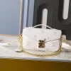 3Colors 21.5×13.5x6cm Chains Genuine Leather Handbag with adjustable straps BB-140426