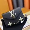 8Colors 12×9.5×1.5cm Grain Leather Trifold wallet with Card slots BB-50463