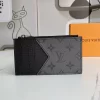 7Color 8×14.5cm Canvas&Genuine Leather CardHolder BB-40465