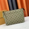 2Colors 32x21x8cm Genuine Leather Clutch bag BB-90473