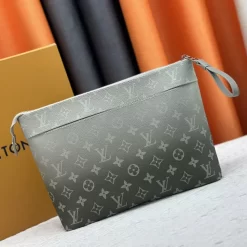 Small 2Colors 22x12x5cm Genuine Leather Clutch bag BB-90474