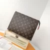 14Colors 26x20x5cm Genuine Leather Travel toiletry bag BB-55475