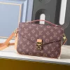 5Colors 25x19x7cm Adjustable Straps Genuine Leather Handbag BB-140433