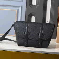 2Colors 29x25x9cm Adjustable Straps Genuine Leather Messenger Bag BB-140434