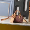 Fashion 5Colors 16x10x7.5cm Genuine Leather Handbag with adjustable straps BB-120437