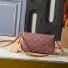 5Colors 23.5×13.5x4cm Genuine Leather Handbag with straps BB-110439