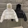 Detachable 2-piece short hooded down jacket WT-81318