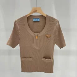 Knitted short sleeves TX-61716