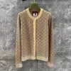 Colorful rhinestone flower series knitted cardigan MY-63223