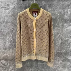 Colorful rhinestone flower series knitted cardigan MY-63223