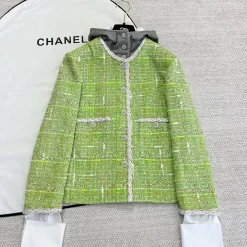 Fashion Hooded Green Jacket WT-81325
