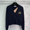 Embroidered Knit Cardigan MY-63230