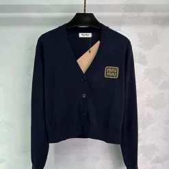 Embroidered Knit Cardigan MY-63230