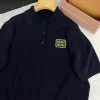 Embroidered Polo Neck Short Sleeve TX-61726