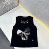 Fashion knitted vest with Silk scarf BX-63416