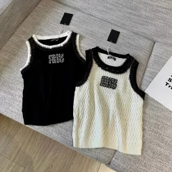 Collar sequin vest BX-63417
