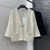 Knitted V-neck Cardigan MY-63235