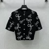 Floral Cashmere Short Sleeve Cardigan MY-63233