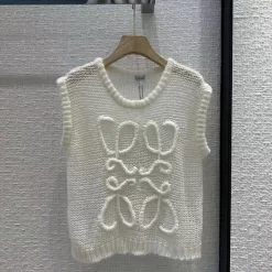 Jacquard cut-out knit sweater MY-63237