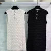 Hand-crocheted knit tank dress QZ-63122
