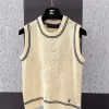 Wool hardware button down vest BX-63433