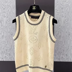 Wool hardware button down vest BX-63433