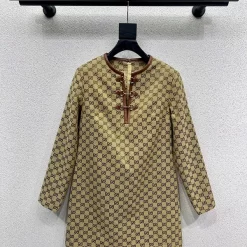 Khaki Dress QZ-63129