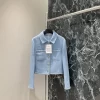 Blue woolen jacket WT-813357