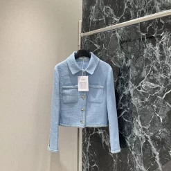 Blue woolen jacket WT-813357