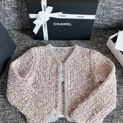 Rhinestone Trim Jacket For Woman WT-813358