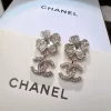 Rhinestone Flowers Earrings ED-518275