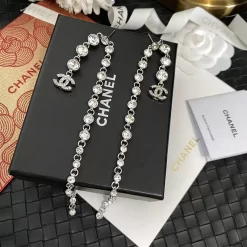 Rhinestones Chains Earrings ED-518298