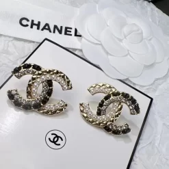 Pearls&Stone-set Stud Earrings ED-518263