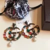 Colorfuls Stone-set Earrings ED-518487