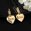 Vintage Hearts Earrings ED-518202