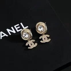 Minimalist Stone-set Earrings ED-518290
