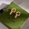 Hoop Stone-set Earrings ED-518478