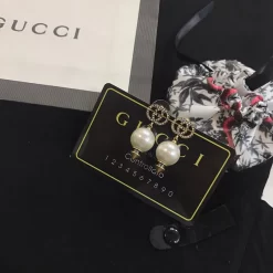 Fashion Stone-set Earrings with pearls ED-518469
