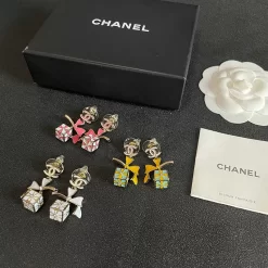 Gemstone Stud Earrings ED-518352