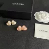2Colors Stone-set Hearts Earrings ED-518381