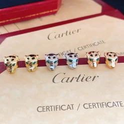 3Colors Gem-set Earrings ED-518222