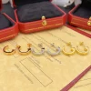 3Colors Circle Earrings ED-518225