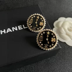 Pearls Circular Earrings ED-518377