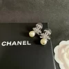 Fashion Rhinestones Earrings with pearls ED-518322