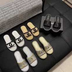 5Colors Cutout Open Toe Slippers LX-661433