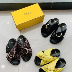 3Colors open toe Flat Slippers LX-6614822