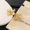 Stone-set Flowers Earrings ED-518542
