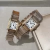 2Colors Small 21.2 x 25.7 mm Medium 27 x 32 mm Stone-Set Crown Quartz Movement Watch WB-6633013