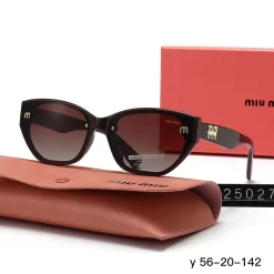 4Colors Mirrored Lenses Woman’s Sunglasses(A/B/C=56/20/142mm) TYJ-615371
